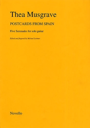 Postcards from Spain for guitar
