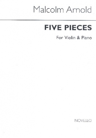 5 Pieces for violin and piano