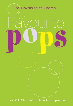 Favourite Pops for SSA choir with piano accompaniment Score