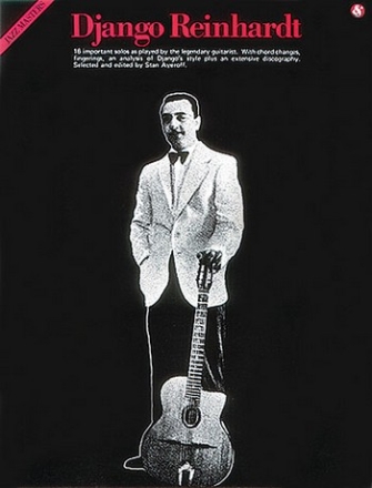 DJANGO REINHARDT SONGBOOK FUER GITARRE JAZZ MASTERS SERIES