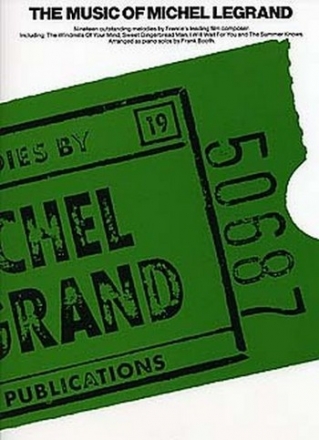 The Music of Michel Legrand: (songbook)