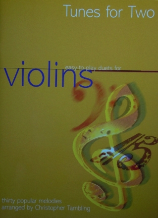 Tunes for Two Easy Duets for violins Spielpartitur