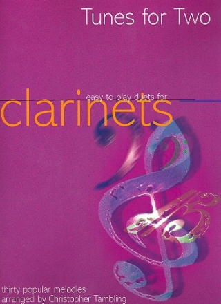 Tunes for two for 2 clarinets score