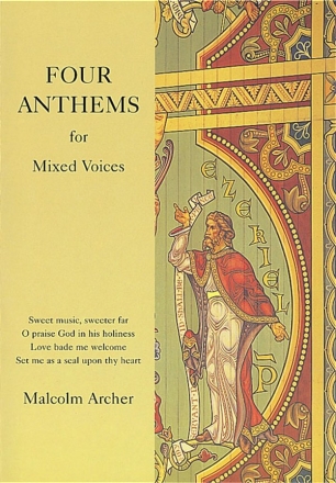 Four Anthems gemischter Chor (SATB) Chorpartitur