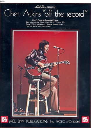 Chet Atkins: Off the Record songbook guitar/tab