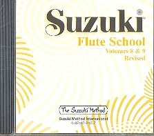 Suzuki Flute School vol.8-9  CD (revised edition)