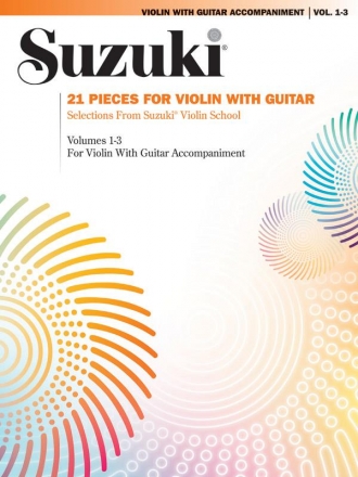 21 Pieces for violin and guitar score