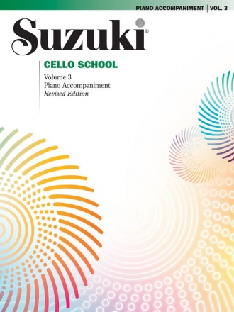 Suzuki Cello School vol.3 piano accompaniments