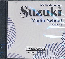 Suzuki Violin School vol.6 CD Performed by Koji Toyoda
