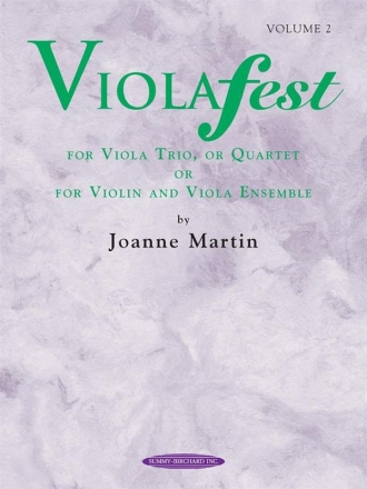 Violafest vol.2 for 2-4 violas (violin and viola ensemble)
