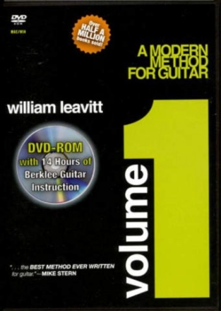 A modern Method for Guitar vol.1 DVD-ROM