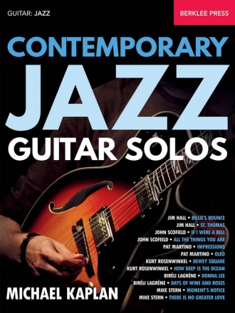 Contemporary Jazz Guitar Solos: for guitar/tab