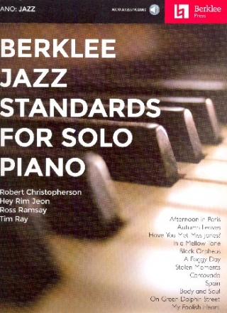 Berklee Jazz Standards (+Online Audio Access): for piano