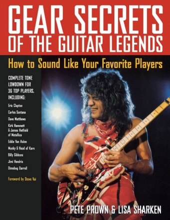 Lisa  Sharken, Gear Secrets of the Guitar Legends Gitarre Buch