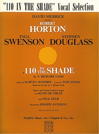 Harvey Schmidt_Tom Jones, One Hundred Ten in the Shade Klavier, Gesang und Gitarre