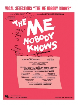 The Me Nobody Knows for piano, vocal and guitar
