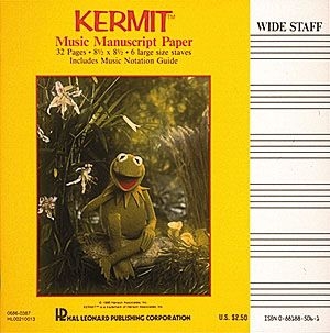 Kermit Manuscript Paper  Buch