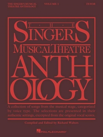 The Singer's Musical Theatre Anthology vol.1 Songbook for tenor and piano