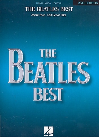 The Beatles Best: More than 120 greatest hits piano/vocal/guitar