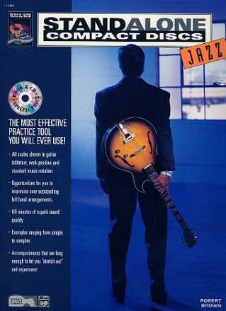 Stand alone Compact Discs (+CD): Jazz The most effective practice tool you ever use for guitar