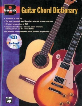 BASIX GUITAR CHORD DICTIONARY (+CD)  