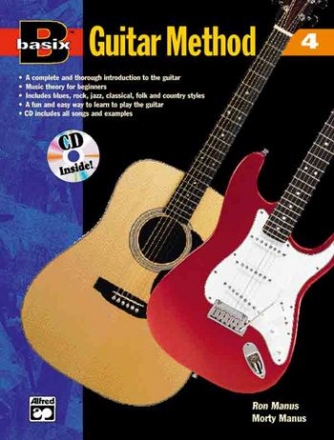 Basix Guitar Method vol.4: book for guitar with -CD-