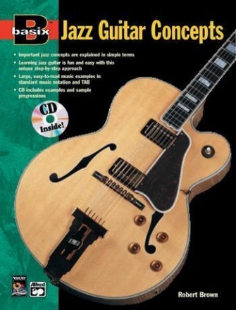 Basix Jazz Guitar Concepts (+CD) for guitar/Tab