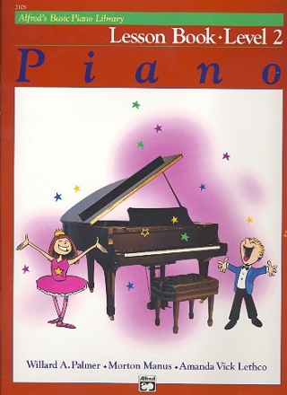 Alfred's Basic Piano Library piano lesson book level 2