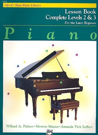 Piano Lesson Book Levels 2-3 for piano