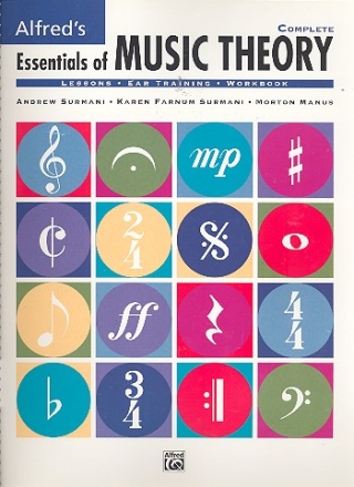 Alfred's Essentials of Music Theory complete Lessons - Ear Training - Workbook