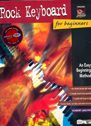 Rock Keyboard for Beginners (+CD) Easy beginning method