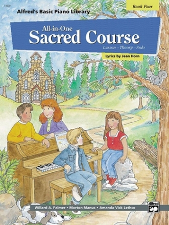 ABPL/ALL-IN-ONE SACRED 4         4C  Piano teaching material