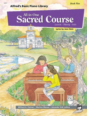 ABPL/ALL-IN-ONE SACRED 5         4C  Piano teaching material