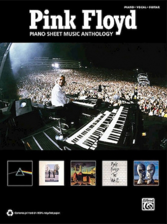 Pink Floyd - Piano Music Sheet Anthology for piano, vocal and guitar Songbook