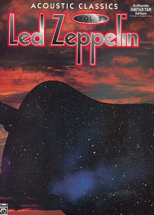 LED ZEPPELIN - ACOUSTIC CLASSICS 2 VOCAL/AUTHENTIC GUITAR-TAB-ED. BRYAN, COLGAN, ED.