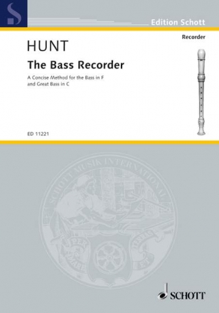 The bass recorder - a concise method  for the bass in f and great bass