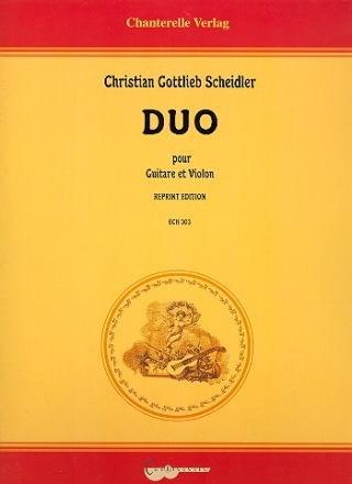 Duo pour guitarre et violon Stimmen