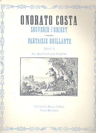 Souvenir d'Orient op.12 Fantaisie brillante for flute and guitar