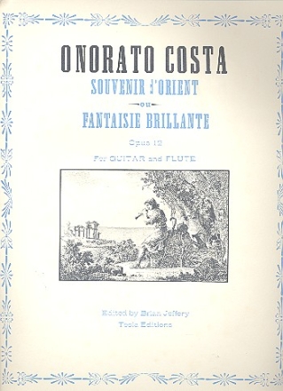 Souvenir d'Orient op.12 Fantaisie brillante for flute and guitar