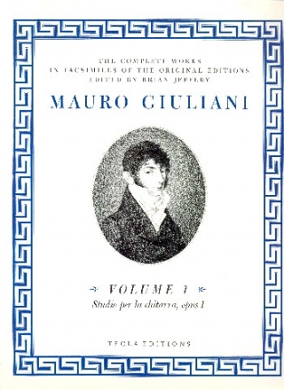 The complete Works for guitar vol.1 studio per chitarra op.1