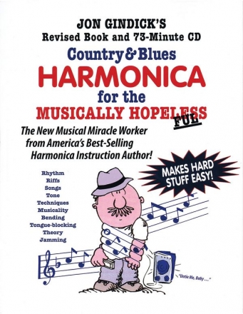 Country & Blues Harmonica Harmonica Buch + CD