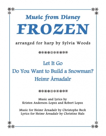 Music from Frozen (Die Eisknigin - Vllig unverfroren): for harp