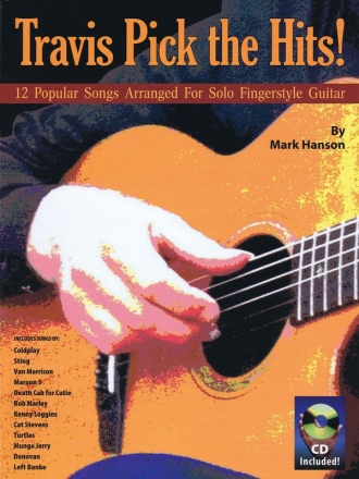 Travis Pick the Hits! (+CD) for guitar/tab