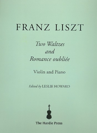 2 Waltzes  and  Romance oublie for violin and piano