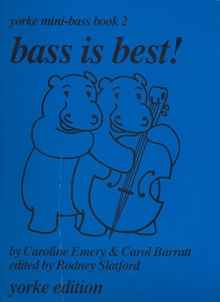 Bass is best - Yorke Mini-Bass Book 2 for double bass and piano