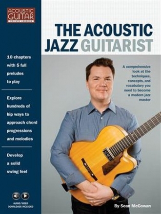 HL00275200 The Acoustic Jazz Guitarist (+Online Audio Access): for guitar/tab