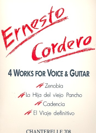 4 Works for voice and guitar