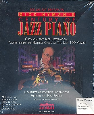 Dick Hyman's Century of Jazz Piano 2 CD-Roms fr Windows und Macintosh Professional version