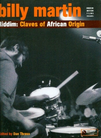 Riddim: Claves of African Origin (+CD): for drum set /percussion