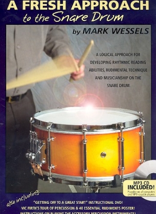 A fresh Approach to the Snare Drum (+Downloadable Play-along Tracks)